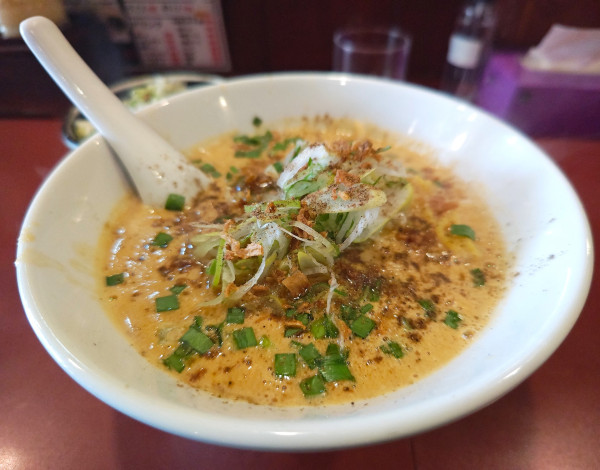 「亀戸式タンタンメン+ネギ丼」@北海道らーめん ひむろ 亀戸店の写真