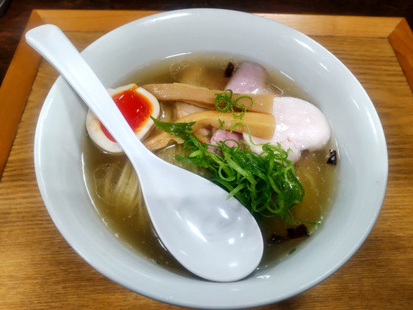 「塩らぁ麺950円」@らぁ麺 大金星の写真