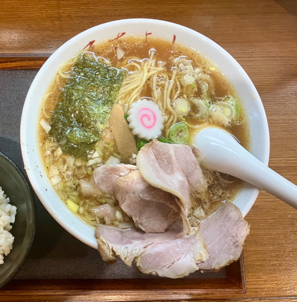 「政好セット+チャーシュー 計1200円」@中華そば政好の写真