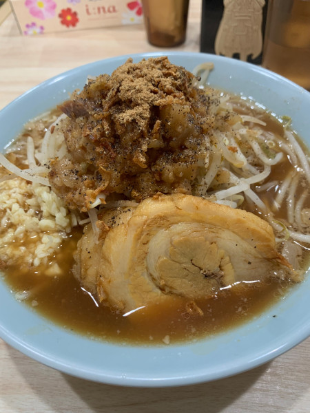 「ラーメン　200g 1000円」@ラーメン天下の大将軍の写真