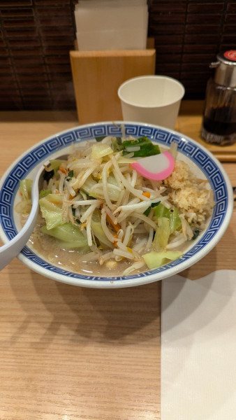 「タンメン　生姜タブル」@東京タンメン トナリ 西葛西店の写真