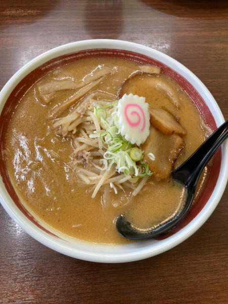 「炒め味噌らーめん（１０５０円）」@ラーメンさんぱち 本店の写真