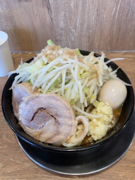 「味噌ラーメン+豚玉セット　1140円」@ジャンクガレッジ 川越小堤店の写真
