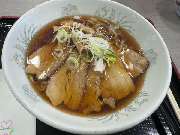 「喜多方チャーシューメン」@中郷サービスエリア 上り スナックコーナーの写真