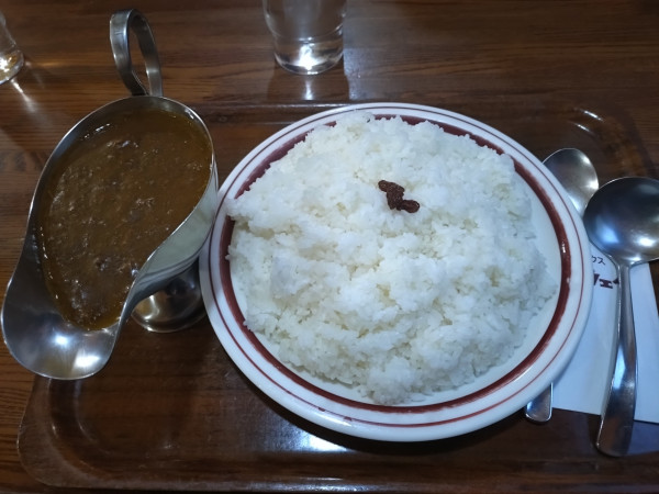 「ポーク730円（正月の間、サラダが無いため100円引き）」@キャラウェイの写真