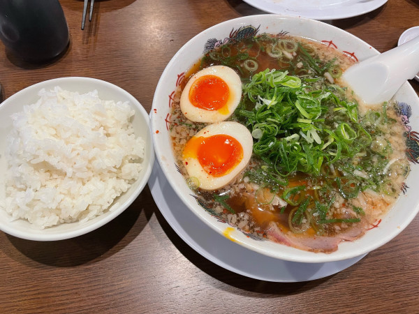 「味玉ラーメン」@来来亭 石神井店の写真
