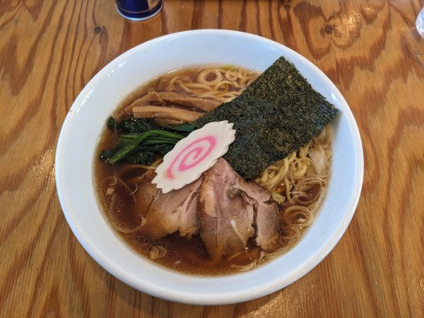 「こだわり中華そば　900円（現金割引）」@麺屋くおん 上里店の写真