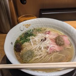 真鯛と蛤の塩そば