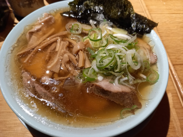 「ラーメン並150g+のり」@ちえちゃんラーメンの写真