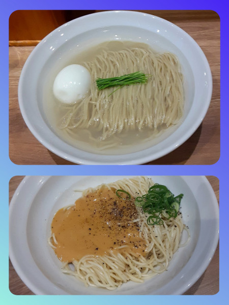 「【限定】地ハマグリそば＋鮟肝＋味玉」@麺庵 利休の写真