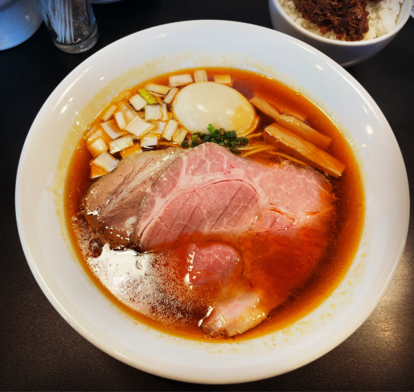 「特製辛牛そば(中辛)」@麺牛 ひろせの写真