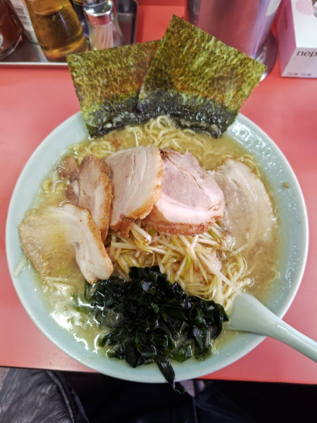「ネギチャーシューメン 中盛 メンマ抜き」@ラーメンショップ 下大野店の写真