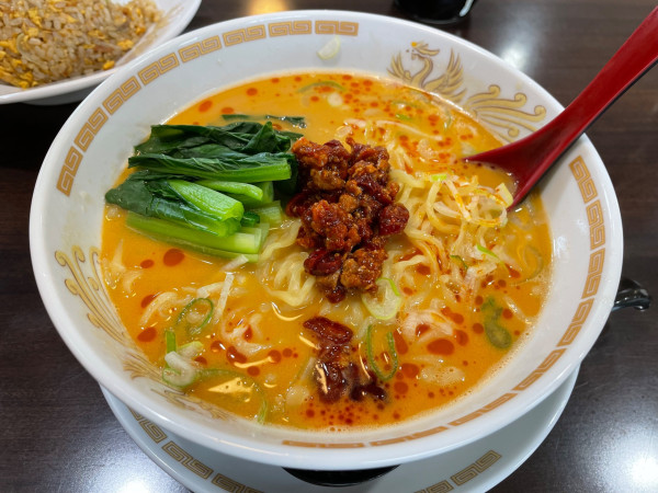 「坦々麺　￥７８０」@中華料理 栄徳の写真