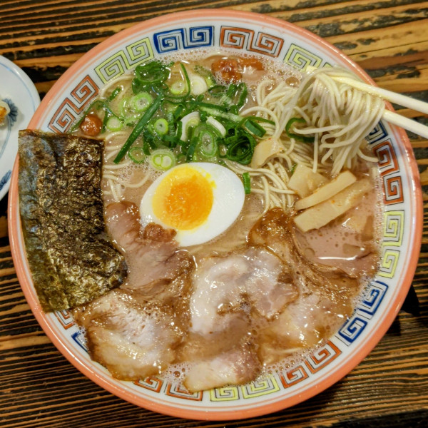 「昔ラーメン大盛（930円）」@大砲ラーメン 合川店の写真