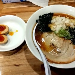 煮干しらーめん（８８０円）＋味玉（１５０円）