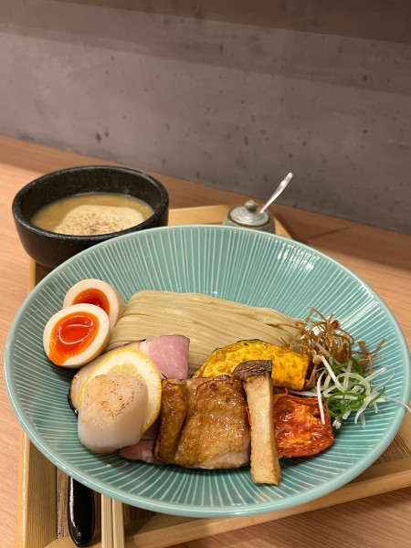 「帆立濃厚つけ麺」@柳橋さんりょうの写真