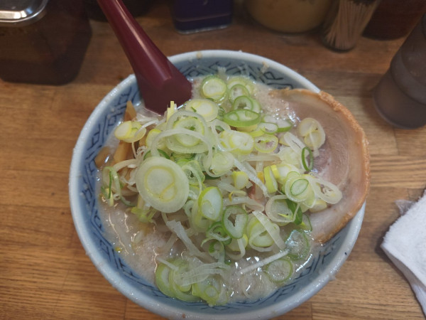 「とん塩ラーメンミニ」@らーめん弁慶 門前仲町店の写真