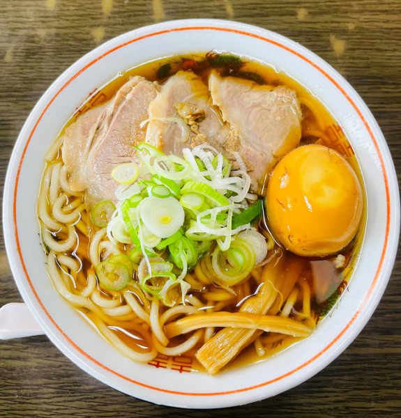 「ぴゅあにぼ中+ほいどセット 1200円」@らーめん きくや 本店の写真