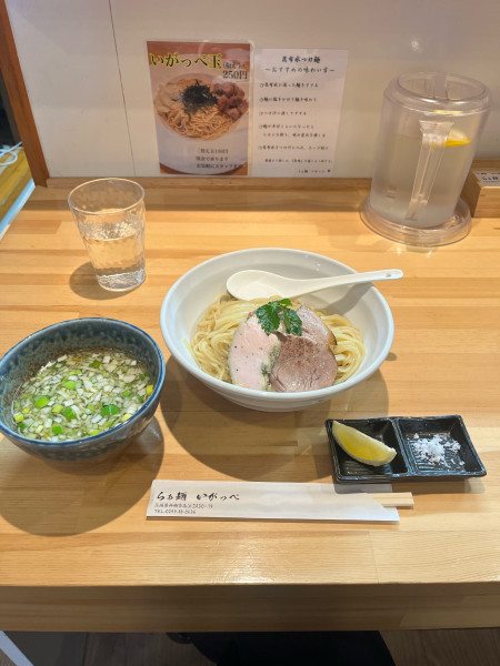 「昆布水つけめん」@らぁ麺 いがっぺの写真