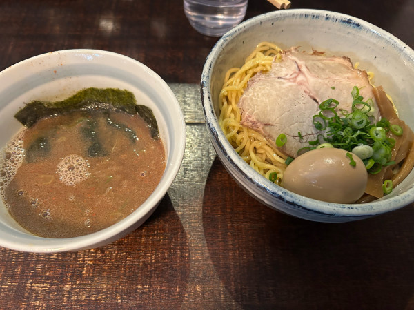 「鶏つけそば(1260円)+大盛(200円)」@らーめん 太陽堂の写真
