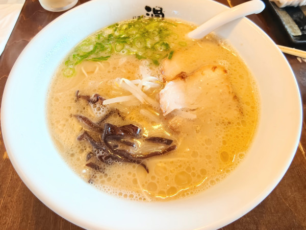 「あっさり渦味」@博多らーめん渦流の写真