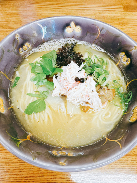 「蟹の潮SOBA」@㐂九家の写真