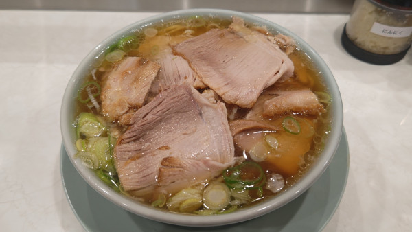 「チャーシュー麺1250円 +大盛り 50円」@渋谷かっちゃんラーメンの写真