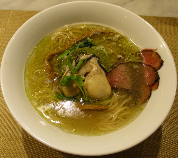 「牡蠣の塩らぁ麺　1300円」@MENSHO SAN FRANCISCOの写真