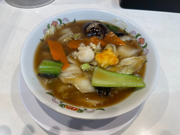 「五目あんかけラーメン」@餃子の王将 与野本町店の写真