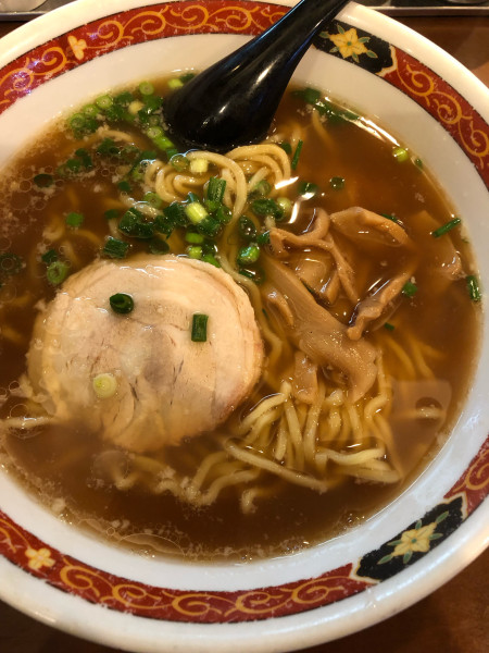「醤油ラーメンセット」@でっかい餃子 曽さんの店 代々木店の写真
