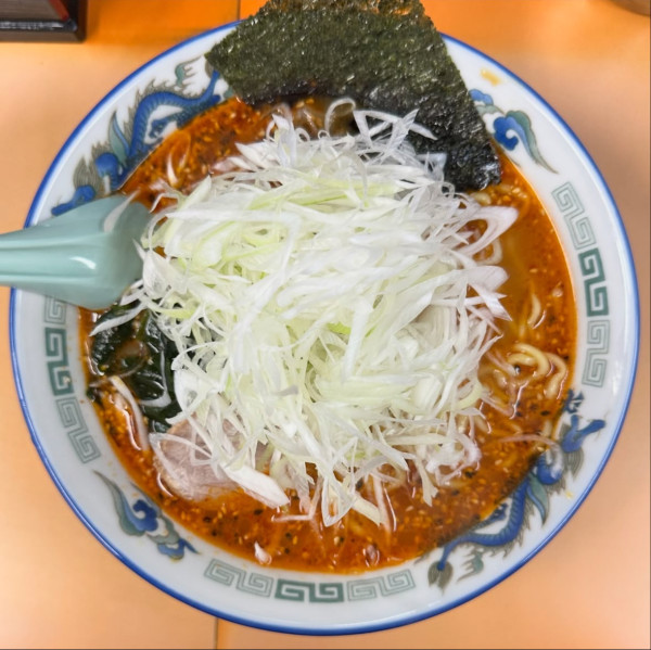 「地獄ラーメン 中級 並盛」@地獄ラーメン 田中屋の写真