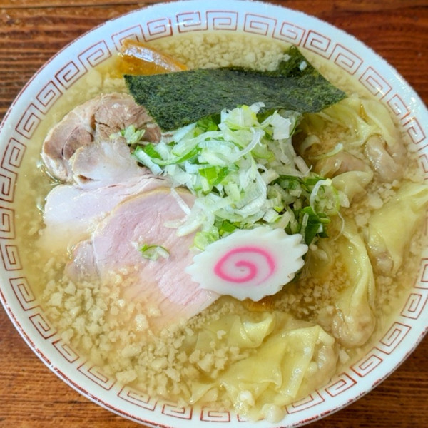 「ワンタン麺 並 1,100円」@良温(Ra-on)の写真