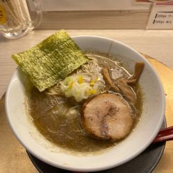 濃厚煮干しそば(醤油)