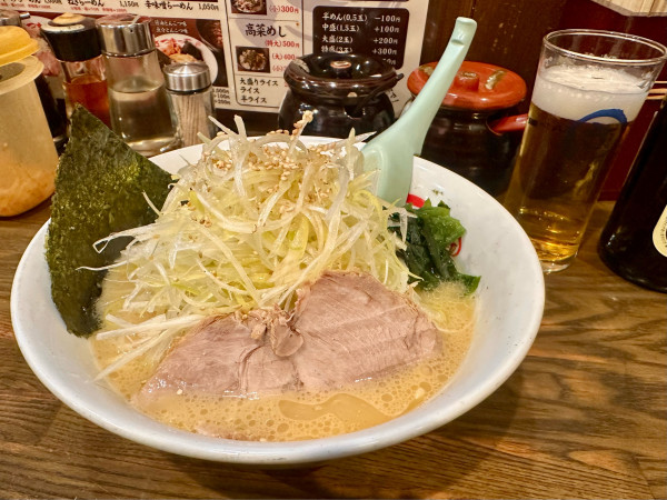 「ねぎラーメン」@さつまっこ MEGAドンキホーテ大森山王店の写真