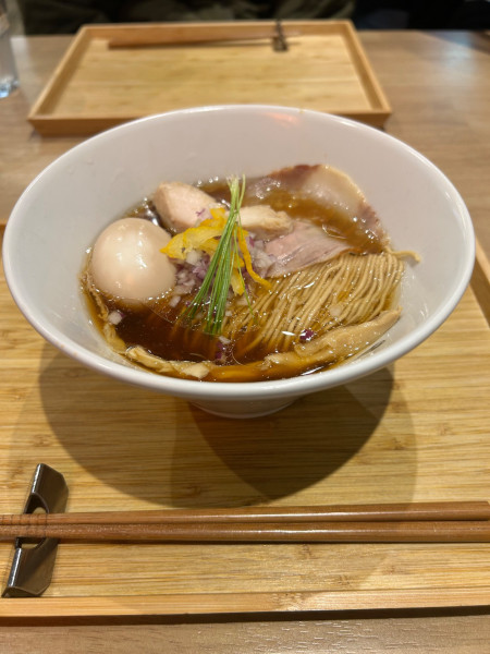 「味玉淡麗醤油」@小田原城下町 らぁ麺 鶏松の写真