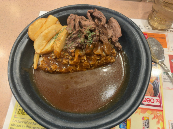 「牛ハラミカレー」@カレーハウス11 イマサの写真