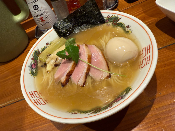 「年越し鴨そば塩」@麺屋 真心の写真