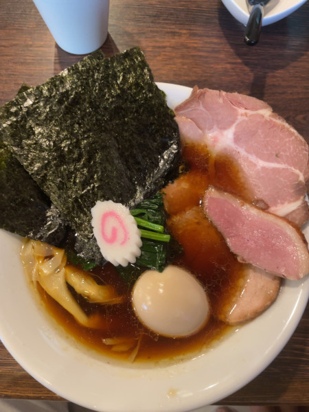 「特製中華そば」@麺屋 真心の写真