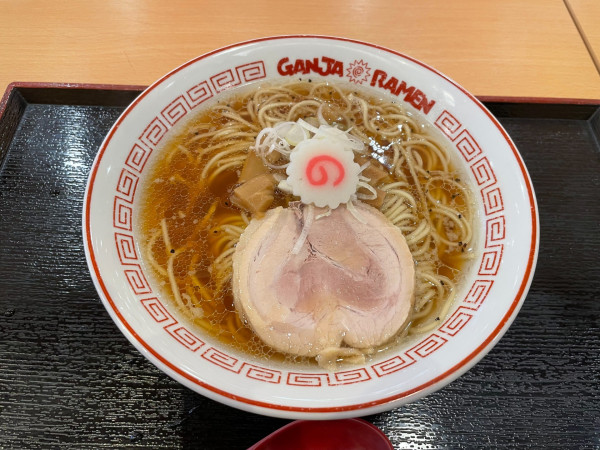 「生姜醤油ラーメン（限定）」@GANJA RAMEN ワカバウォーク店の写真