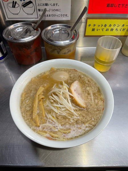 「ラーメン+味玉」@ホープ軒 千駄ヶ谷本店の写真