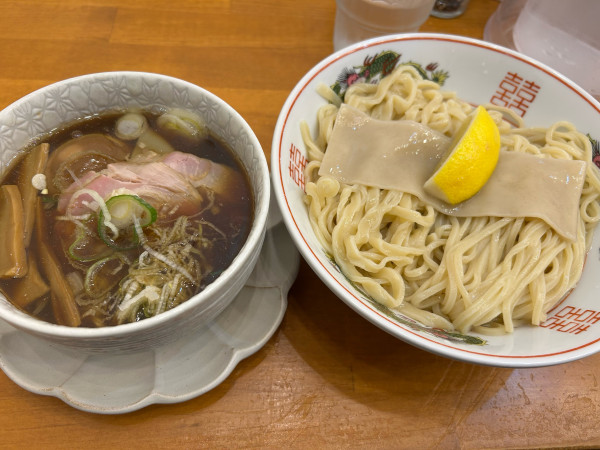 「特製昆布水つけ麺(醤油)」@和渦製麺の写真