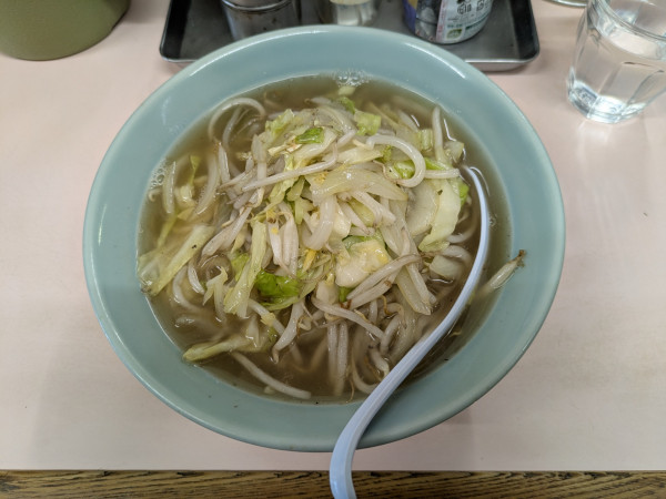 「野菜ラーメン(塩)：700円」@サッポロラーメン 熊ぼっこの写真