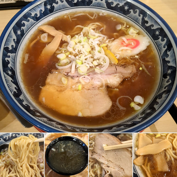 「半チャンラーメン　1200円」@福徳の写真
