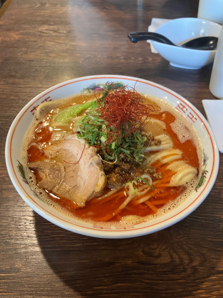 「【限定】担々麺(大盛り) 麺硬め」@麺屋 真心の写真