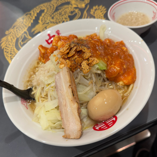 「中本豚中華＋麺特大＋味玉（醤油）」@蒙古タンメン 中本 上板橋本店の写真