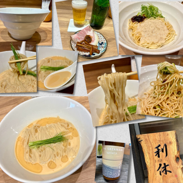「【限定】冷やしのどぐろそば＋真鱈生白子和え玉＋ﾊｰﾄﾗﾝﾄﾞ」@麺庵 利休の写真