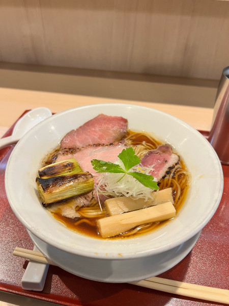 「紀州鴨そば」@燃えよ麺助の写真