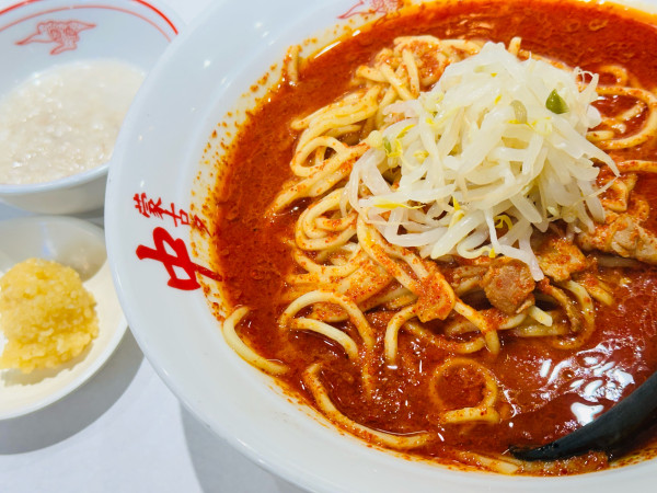 「北極ラーメン 980円 背脂 130円 ニンニク 110円」@蒙古タンメン 中本 錦糸町店の写真