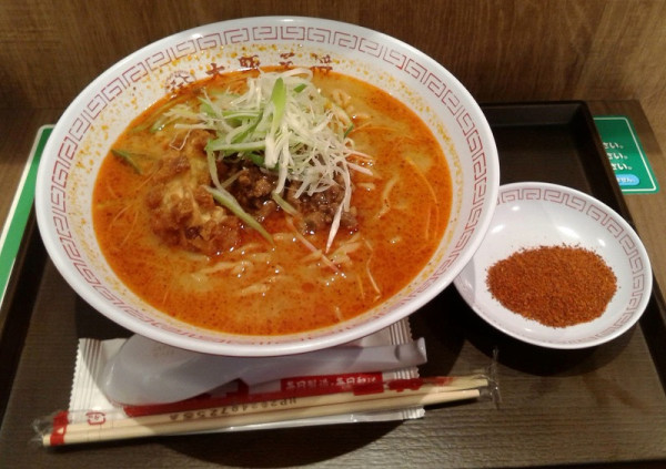 「ゴジラ担々麵(1190円)」@大阪王将 千住ミルディス店の写真