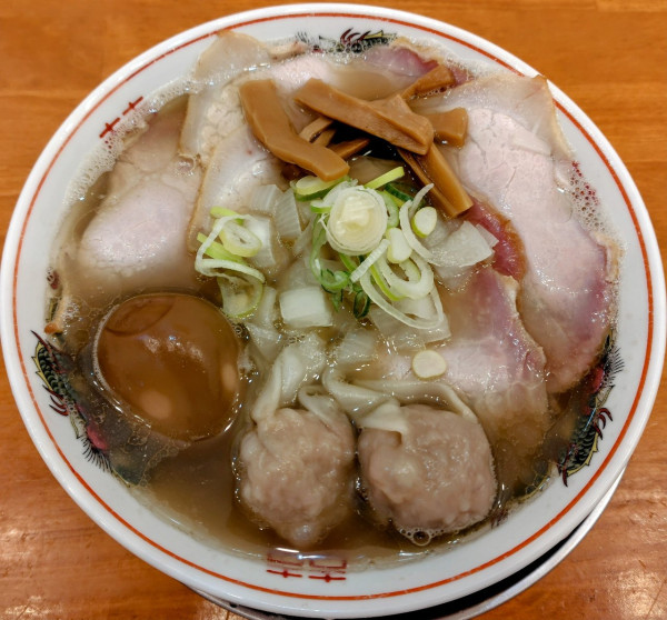 「特製中華そば 塩 1300円」@和渦製麺の写真
